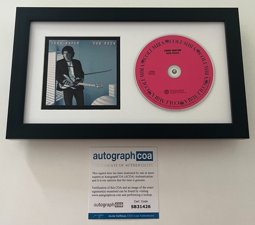 John mayer signed sob - signed, rock