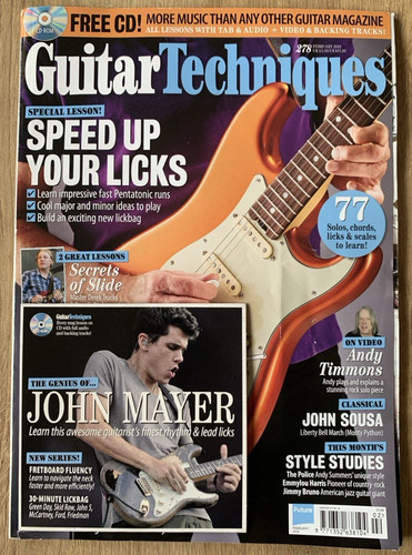 Guitar techniques magazine - guitar,