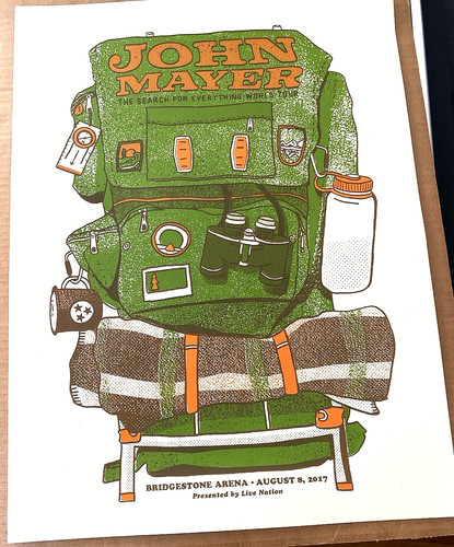 Original john mayer poster - john,