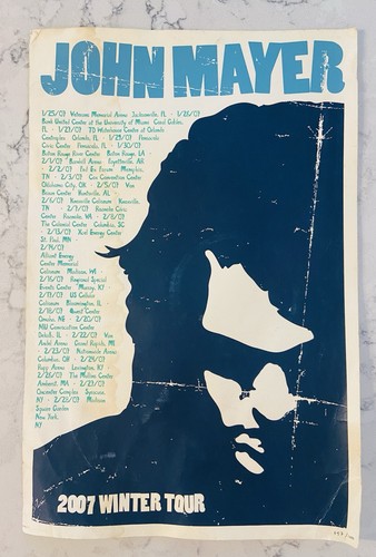 John mayer 2007 - 2007, tour
