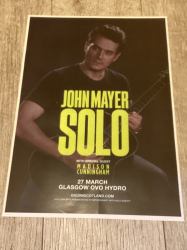 John mayer concert poster - concert, poster—