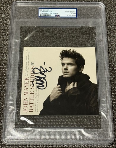 John mayer signed autograph - signed,